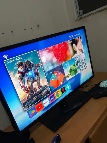 Samsung 32 polegadas acompanha tv box pois a tv não é smart