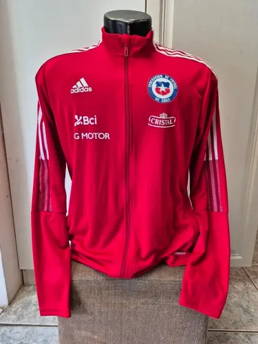 Casaco Jaqueta Oficial Da Seleção Do Chile - Tamanho G
