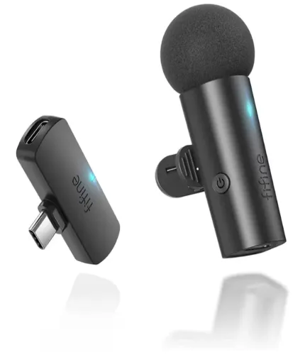 Microfone de Lapela FIFINE USB-C M6
