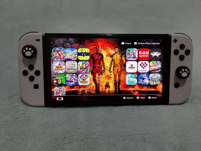 Nintendo Switch OLED (DESBLOQUEADO)