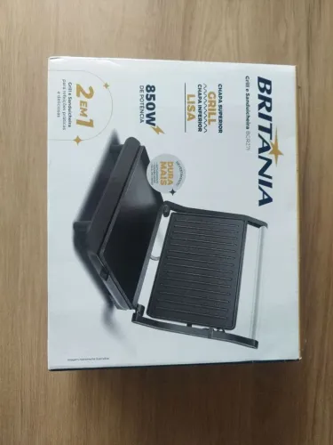 Sanduicheira Britânia grill 850w