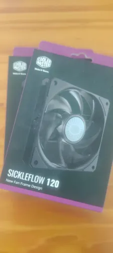 Kit ventoinhas sickleflow 120 cooler master lacrado
