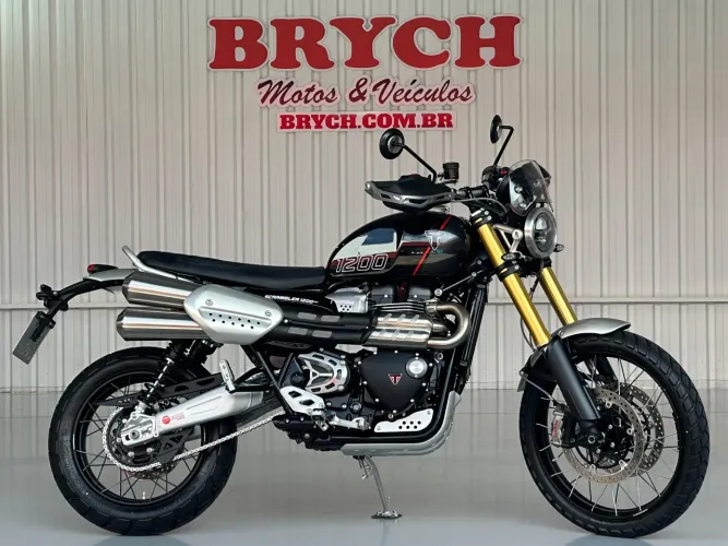 SCRAMBLER 1200 XE ABS PRETA 2024/2025