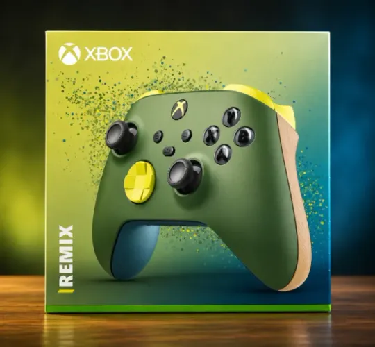 Controle Microsoft Remix Special Edition QAU-00114 Sem Fio para Xbox Series - (Caixa Danif