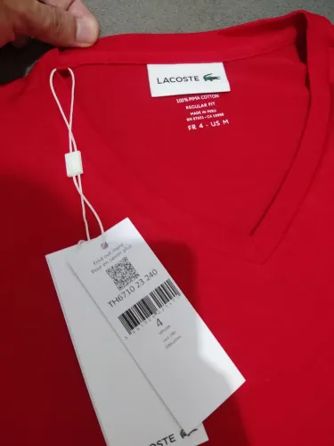 Camisa pima da Lacoste original