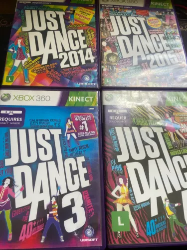 Jogos Just dance Xbox 360 originais 