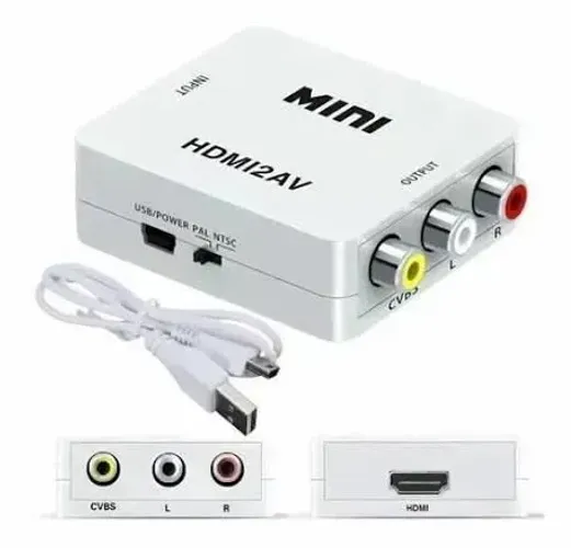 Adaptador de HDMI para RCA;)frete grátis