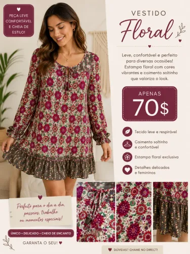 Vestido Floral