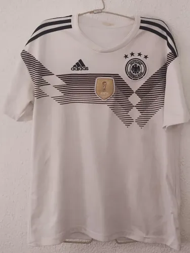 Camisa Alemanha 2018 Retrô  Branca - Usada ?