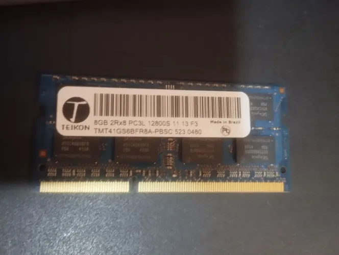 Memória 8gb 12800 Notebook
