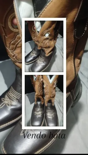 Vendo bota.