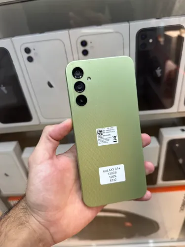 GALAXY A14 4/128GB GREEN SEMI NOVO MEGA PROMO
