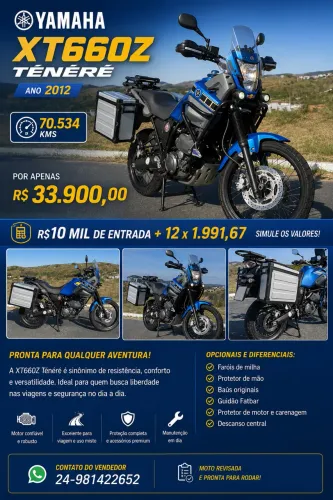 Yamaha XT660Z Ténéré (2012)