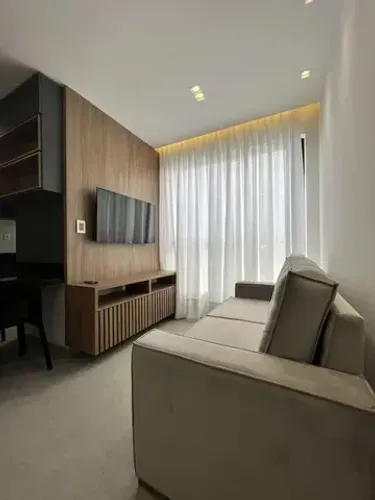 Alugo excelente apto mobiliado, projetado, 2 quartos s/ 1 suíte, ótima localização, 60m²