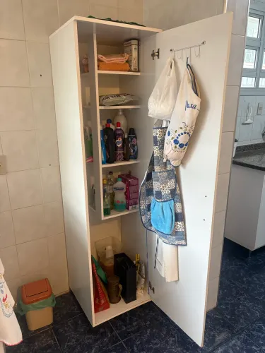 Armário multiuso lavanderia 1 porta