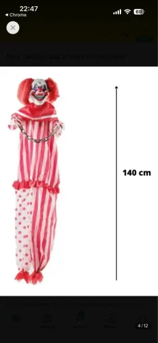 Palhaço Halloween