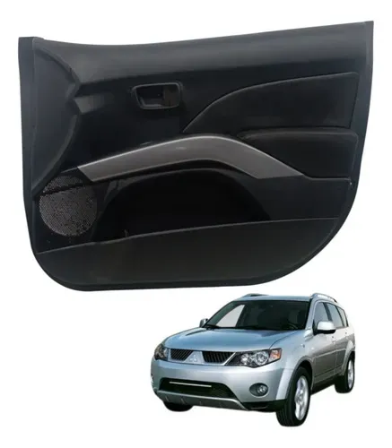 Forro Porta Dianteiro Direito Mitsubishi Outlander 3.0 2010 Preto