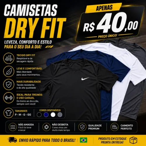 Camisetas Dryfit 