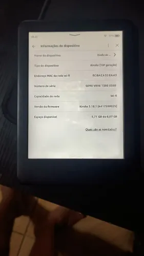 Kindle Paperwhite 10° Geração 8GB