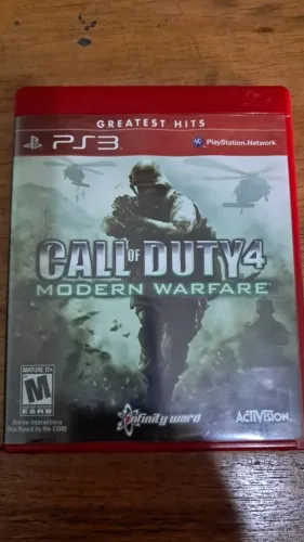 jogo call of duty 4 modern warfare ps3