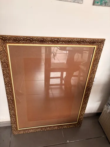 Quadro moldura provençal trabalhado