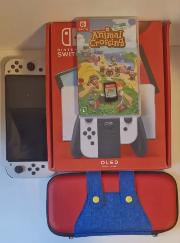 Nintendo Switch OLED + Extras & Bônus