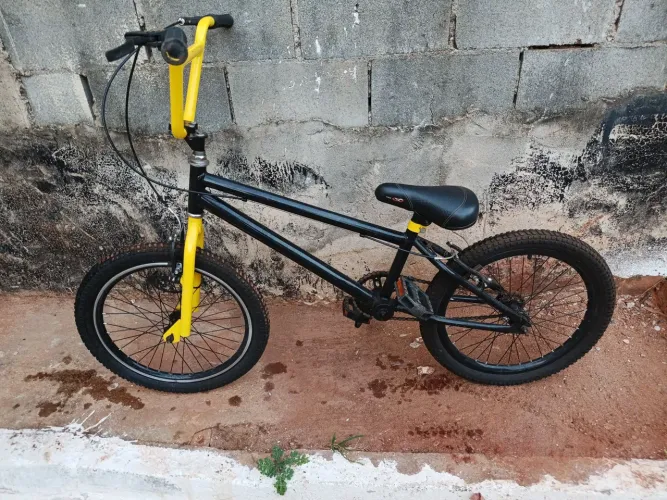Bicicleta modelo BMX.
