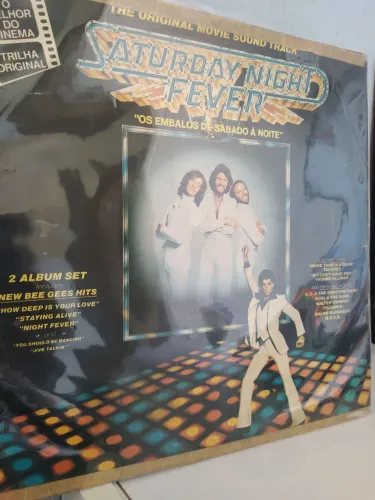 Disco Vinil / Trilha Sonora / Os embalados de sábado a noite. / Sucessos Bee Gees.