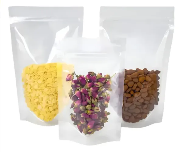 Embalagem Stand Up Pouch Transparente Zip 14x20 400un