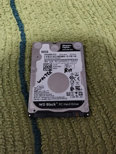 HD Notebook 500GB - Western Digital Black
