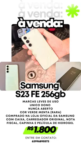SAMSUNG S23FE 256GB