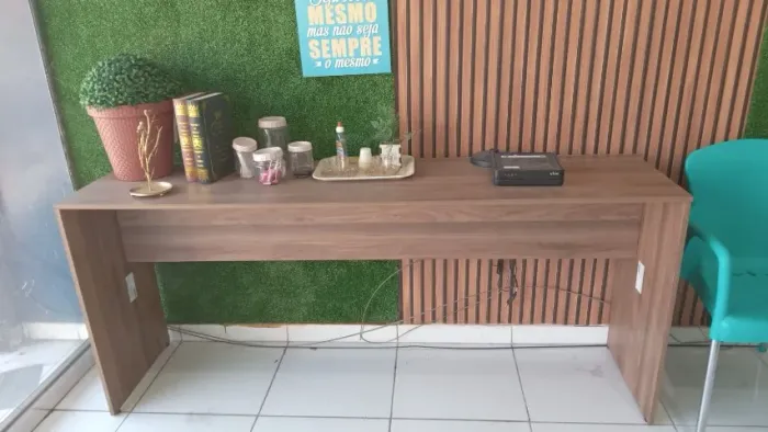 MESA GRANDE ESCRITÓRIO/DECORAÇÃO