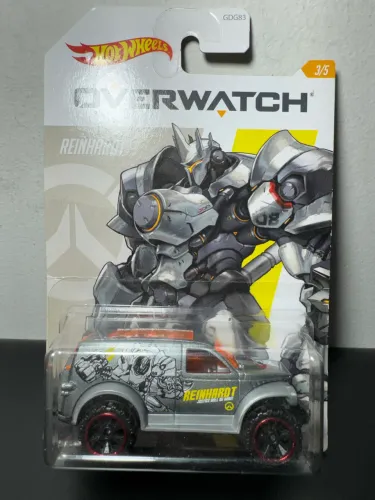 Hot Wheels Power Panel temático do Reinhardt Overwatc