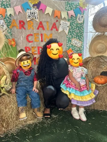 Vestido de Festa Junina/Quadrilha Infantil