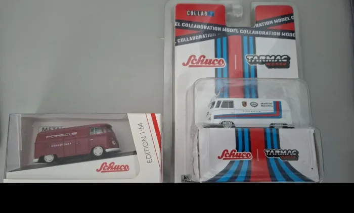 Dupla Miniaturas Kombi T1 Schuco 1:64
