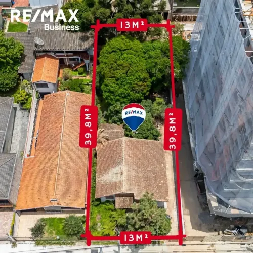 Terreno no Bairro Bigorrilho - Curitiba