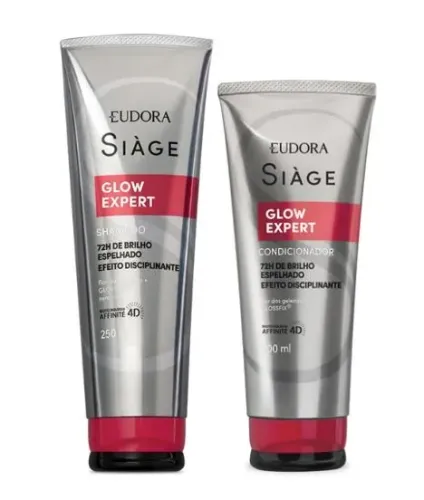 Combo Siàge Glow Expert: Shampoo 250ml + Condicionador 200ml
