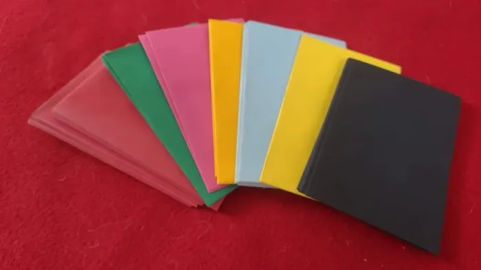 Lote com 50 envelopes pequenos cores diversas
