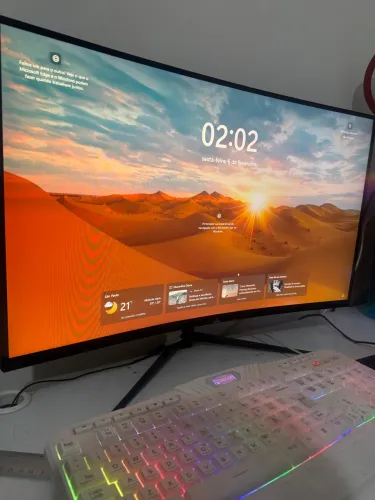 Monitor 32 pol curvo gamer 244hz 1ms