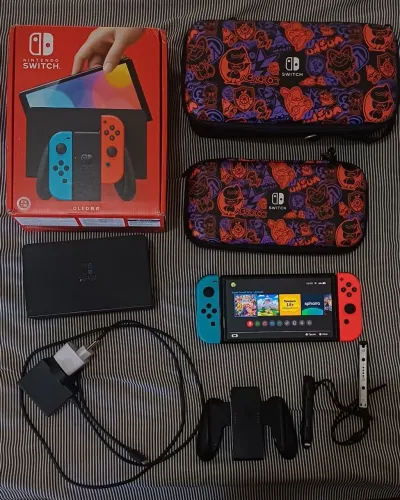 Nintendo Switch OLED desbloqueado 