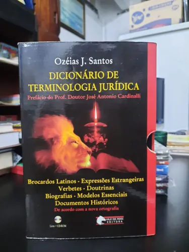 Dicionário de Terminologia Jurídica autor: Ozéias J. Santos editora Vale do mog