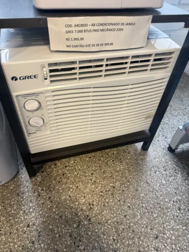 AR CONDICIONADO DE JANELA GREE 7.000 BTUs
