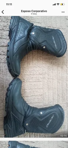 Bota motoqueiro profissional Acero N 43