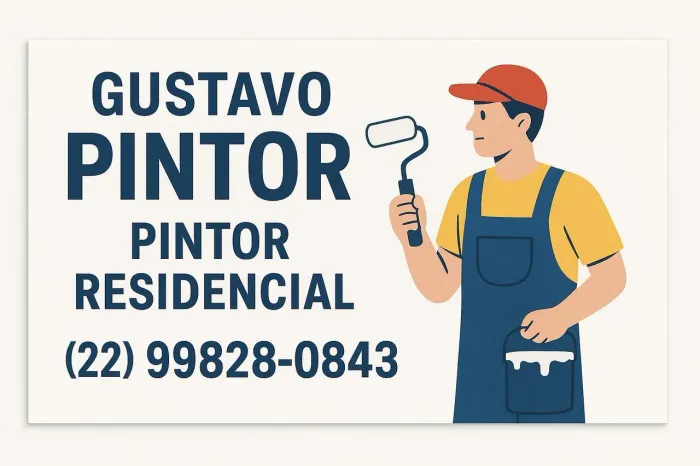 Pintor residencial de confiança , campos dos Goytacazes 