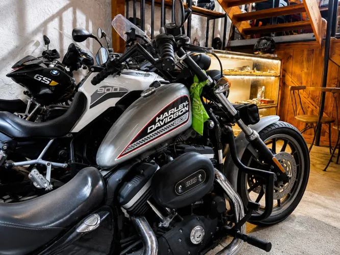 Harley-Davidson XL 883 Cinza ? Ótimo Estado | R$ 37.000