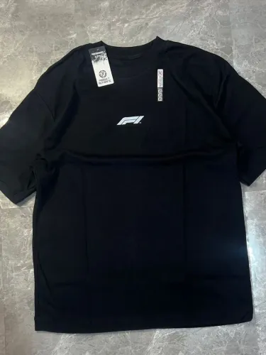 Camisa Preta Oversized Fórmula 1 F1 Tamanho M Preta