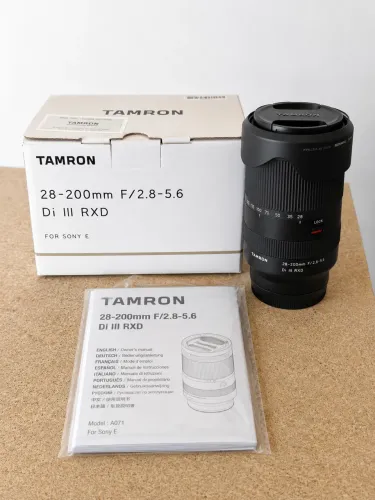 LENTE TAMRON 28-200MM F/2.8-5.6 DI III RXD PARA SONY E