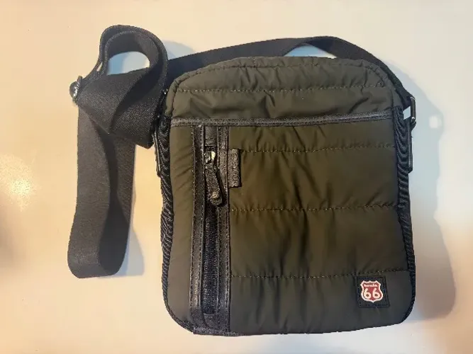 Bolsa Cross body de nylon Rota 66
