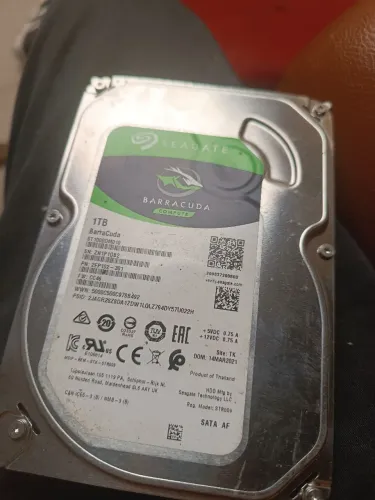 disco rígido interno (HD) Seagate BarraCuda de 1TB