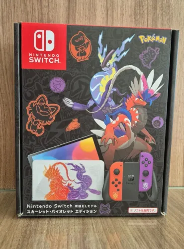 Nintendo Switch Oled Edição Pokémon Scarlet Violet